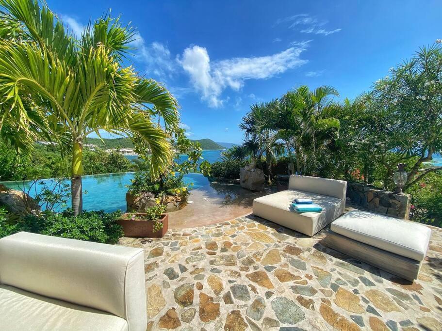 Luxury 7Br Waterfront Villa With Views Of Marina Cay And Scrub IslandEast End エクステリア 写真